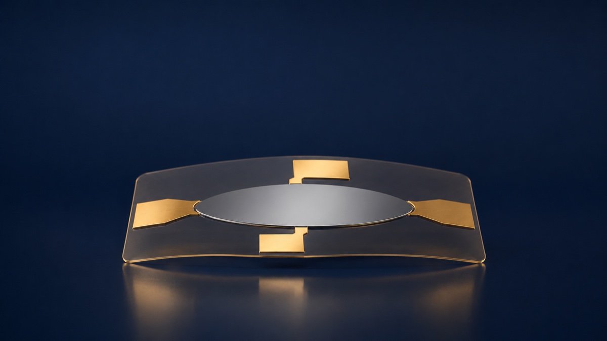 Flexible elliptical planar Hall effect sensor on a bent translucent substrate